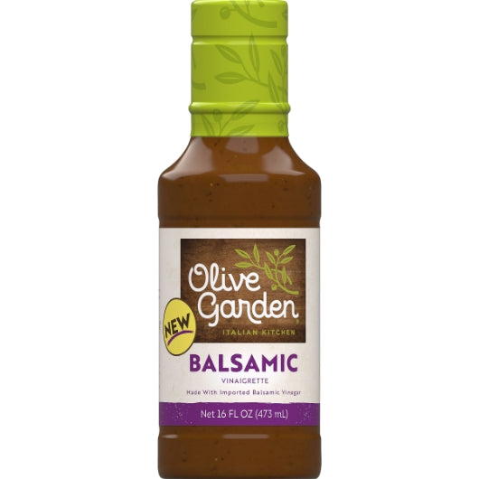Olive Garden Balsamic Dressing, 6 x 16 fl oz Case - Condiments & Sauces