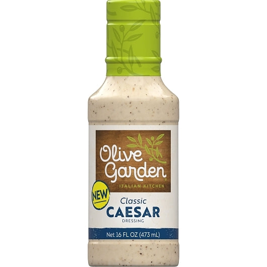 Olive Garden Classic Caesar Dressing Bottle, 6 x 16 fl oz Case - Condiments & Sauces - image 2