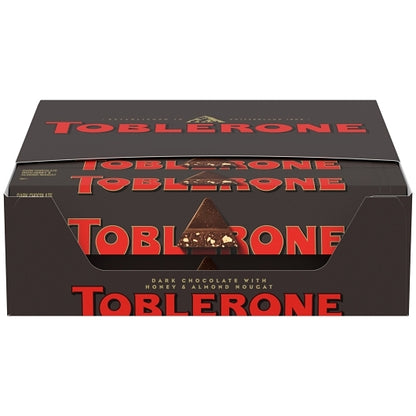 Toblerone Candy Chocolate Bar Dark Chocolate, 4 x 20 x 3.52 oz Case - DOT product image 2