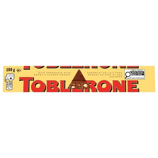 Toblerone Candy Chocolate Bar Milk Chocolate, 4 x 20 x 3.52 oz Case - DOT product image 2