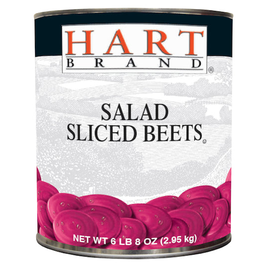 Hart Salad Sliced Beets, 6 x 104 oz Case - Fruit & Sides