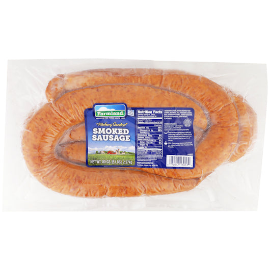 Smithfield Farmland Gold MedalRegular Smoked Sausage, 3 x 3.33 lb Case - DOT product image 3