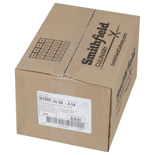 Smithfield Farmland Gold Medal Beef Hot Dog, 2 x 5.47 lb Case - DOT product image 6