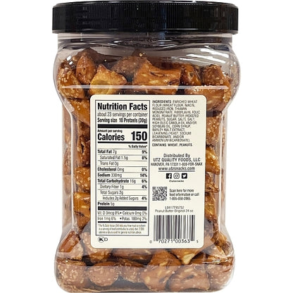 H.K. Anderson Peanut Butter Pretzels, 8 x 24 oz Case - DOT product image 5