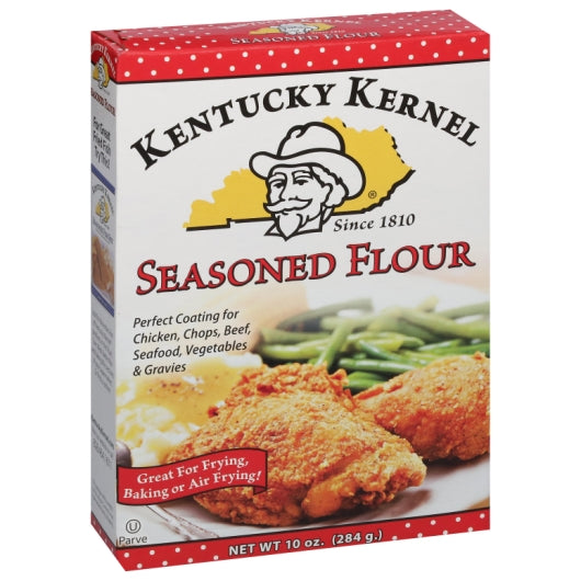Kentucky Kernel Seasoned Flour Coating, 12 x 10 oz Case - Pantry Ingredients