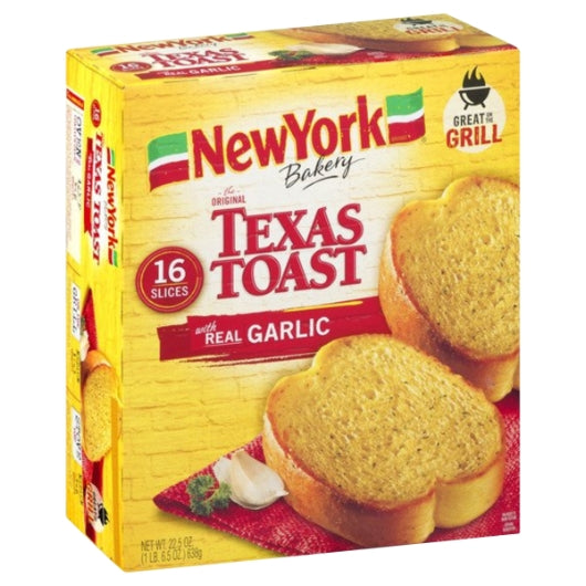 New York Bakery Texas Garlic Toast, 6 x 22.5 oz Case - Bakery & Desserts - image 2