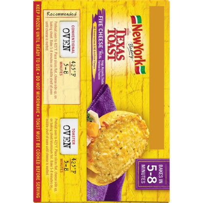 New York Five CHEESE TEXAS TOAST, 12 x 13.5 oz Case - DOT product image 3