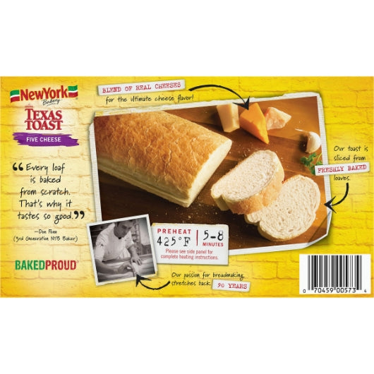 New York Five CHEESE TEXAS TOAST, 12 x 13.5 oz Case - DOT product image 7