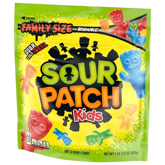 Sour Patch Kids Shrink Pack Bag Gummy Candy, 4 x 1.8 lb Case - DOT product image 8