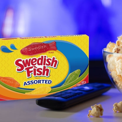 Swedish Fish Assorted Box Candy, 12 x 3.5 oz Case - DOT product image 5