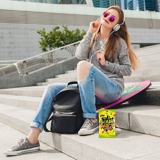 Sour Patch Kids Fat Free Soft Candy Peg Bag, 12 x 8 oz Case - DOT product image 4