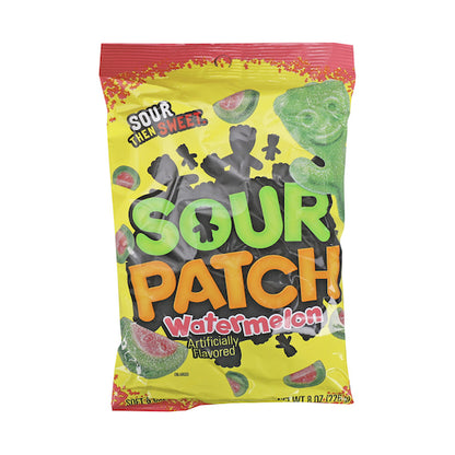 Sour Patch Kids Watermelon Candy Gummy Candy Peg Bag, 12 x 8 oz Case - DOT product image 6