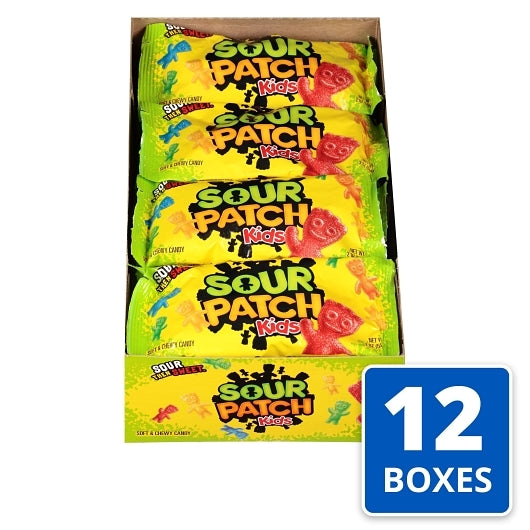 Sour Patch Mondelez Gummy Candy Bag, 12 x 24 x 2 oz Case - DOT product image 3