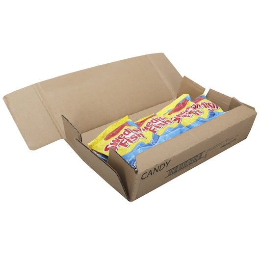 Swedish Fish Red Gummy Candy Peg Bag, 12 x 8 oz Case - DOT product image 3