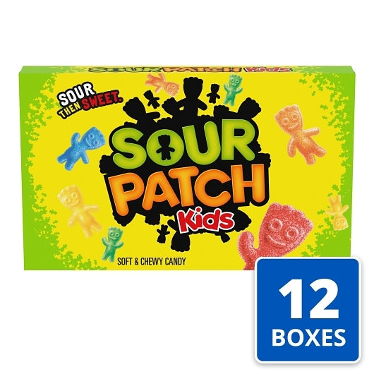 Sour Patch Kids Soft And Chewy Gummy Candy Box, 12 x 3.5 oz Case - DOT product image 3