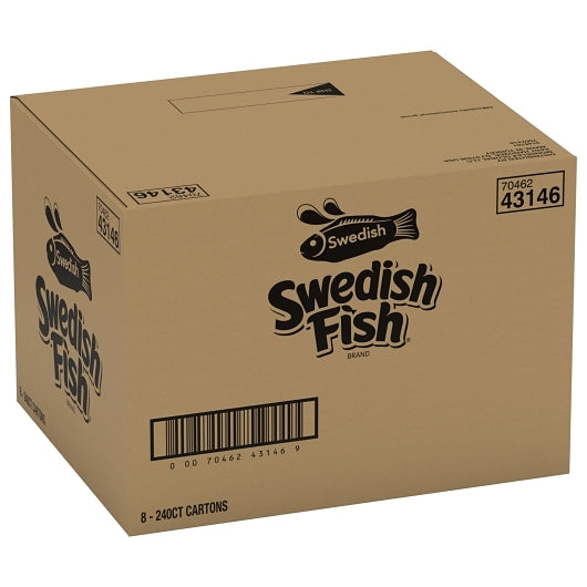 Swedish Fish Fat Free Soft Candy, 8 x 50 oz Case - DOT product image 2