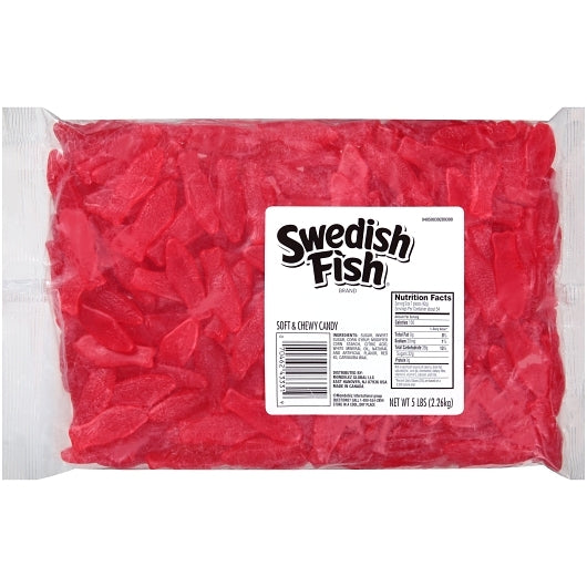 Swedish Fish Bulk, 6 x 5 lb Case - Candy & Confections