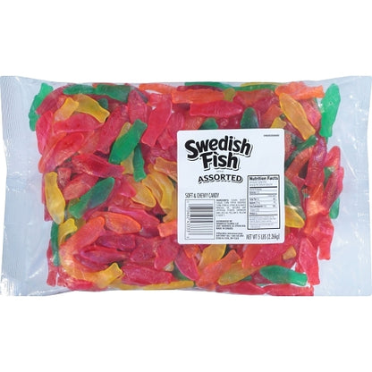Swedish Fish Assorted Bag Candy Bulk, 6 x 5 lb Case - DOT product image 2