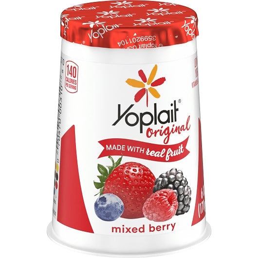 Yoplait Original Mixed Berry Yogurt, 12 x 6 oz Case - DOT product image 5