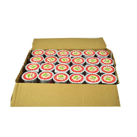Yoplait Trix Low Fat Raspberry Rainbow Yogurt, 48 x 4 oz Case - GS1 open-case image