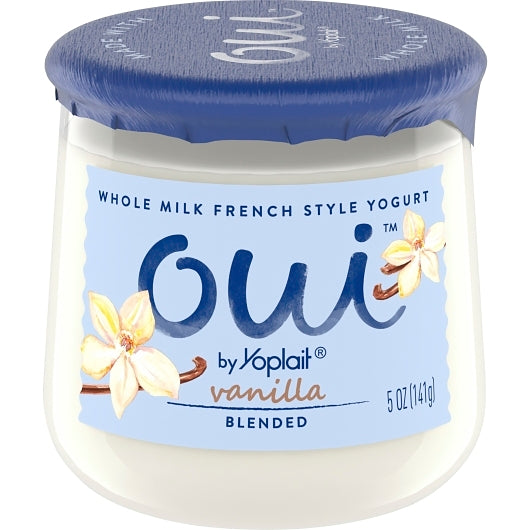Oui By Yoplait Vanilla French Style Yogurt, 8 x 5 oz Case - DOT product image 2