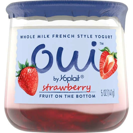 Oui By Yoplait Strawberry French Style Yogurt, 8 x 5 oz Case - DOT product image 4