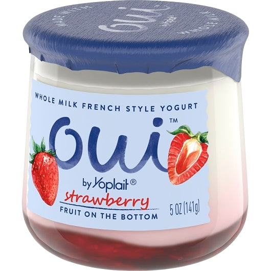 Oui By Yoplait Strawberry French Style Yogurt, 8 x 5 oz Case - DOT product image 7