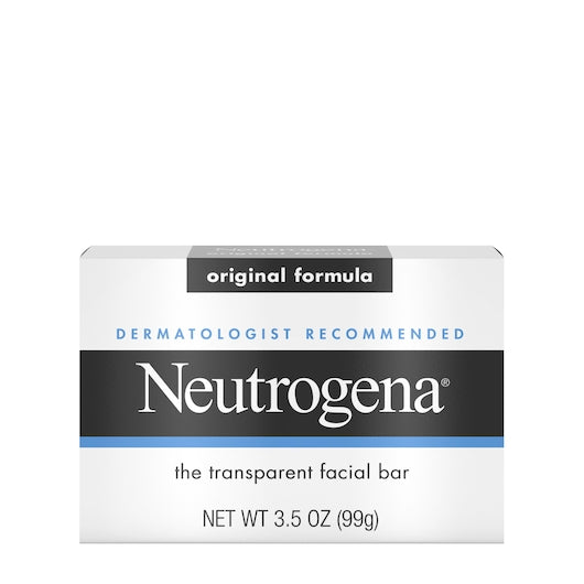 Neutrogena Transparent Facial Bar, 4 x 6 x 3.5 oz Case - Health & Personal Care