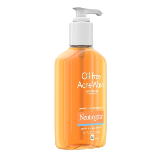 Neutrogena Oil-Free Acne Wash Microclear, 4 x 3 x 9.1 fl oz Case - DOT product image 6
