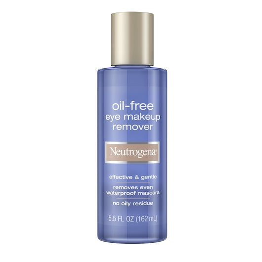 Neutrogena Oil-Free Eye Makeup Remover, 4 x 3 x 5.5 fl oz Case - Health & Personal Care