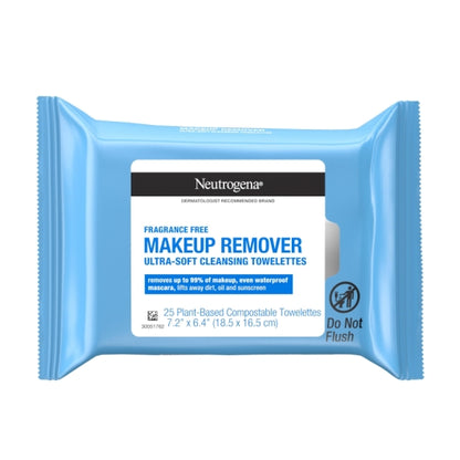 Neutrogena Makeup Remover Cleansing Towelettes Fragrance-Free, 6 x 25 ct Case - DOT product image 2