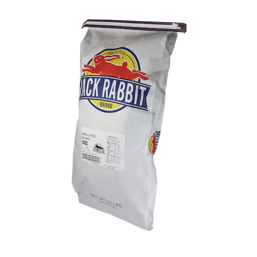 Jack Rabbit Small Red Beans, 1 x 25 lb Case - Fruit & Sides