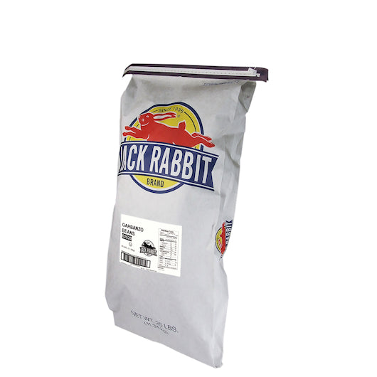 Jack Rabbit Garbanzo Bean, 1 x 25 lb Case - Beans & Legumes