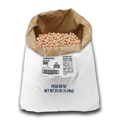Jack Rabbit Garbanzo Bean, 1 x 25 lb Case - DOT product image 2
