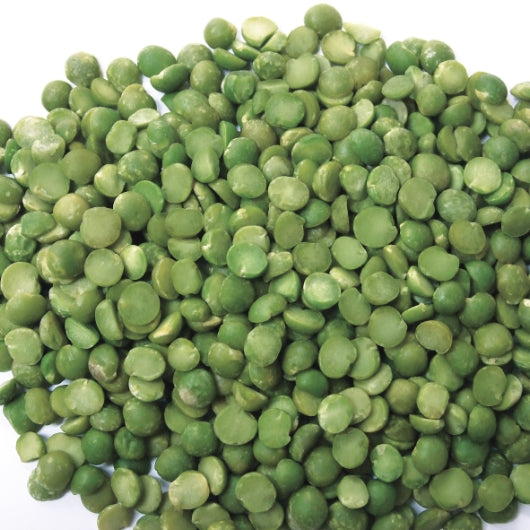 Jack Rabbit Green Split Peas, 1 x 25 lb Case - Fruit & Sides