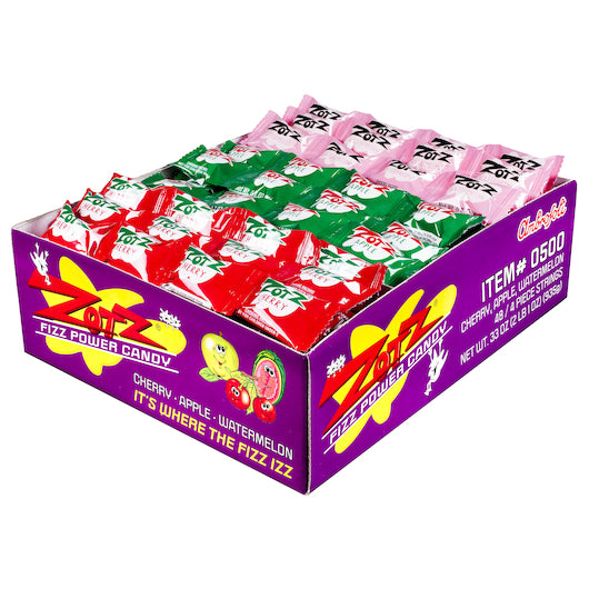 Zotz Cherry Apple Watermelon, 12 x 48 x 0.7 oz Case - Alternate product angle or state