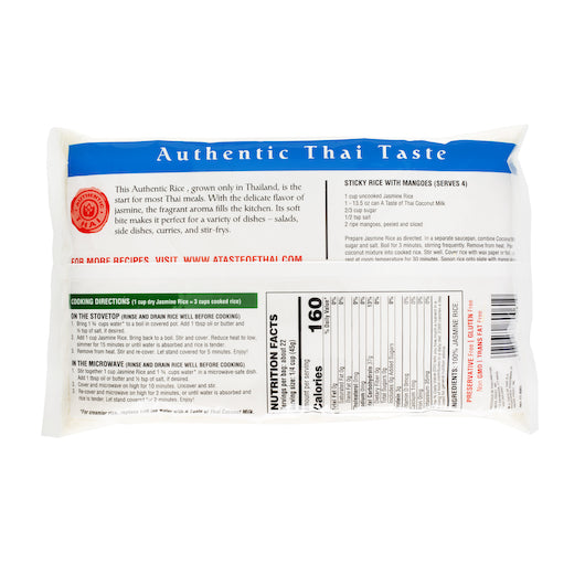 Taste Of Thai Jasmine Rice, 12 x 35 oz Case - DOT product image 5