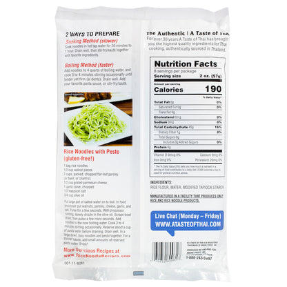 Taste of Thai Noodle Thin Rice, 6 x 1 lb Case - DOT product image 2