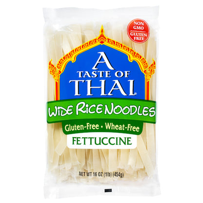 A Taste Of Thai Noodles 10Mm Wide Rice, 6 x 1 lb Case - DOT product image 2