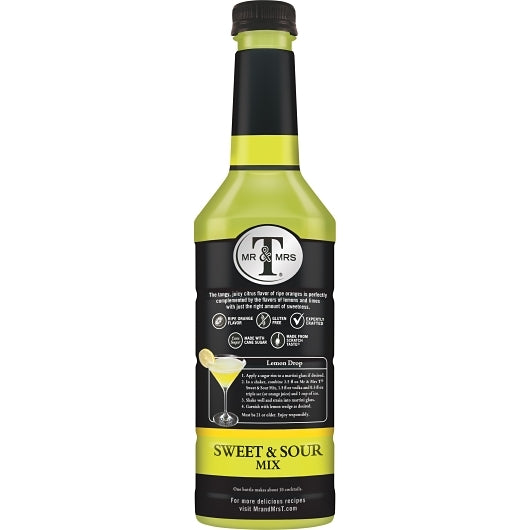 Mr and Mrs Sweet & Sour cocktail Mixer, 6 x 1 LT Case - DOT product image 6