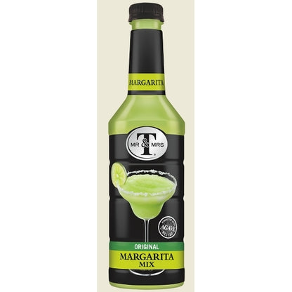 Mr and Mrs Original Margarita cocktail Mixer, 6 x 1 LT Case - Beverages
