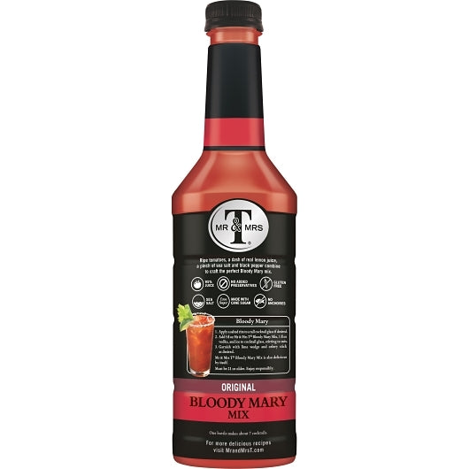 Mr and Mrs Original Bloody Mary cocktail Mixer, 6 x 1 LT Case - DOT product image 5