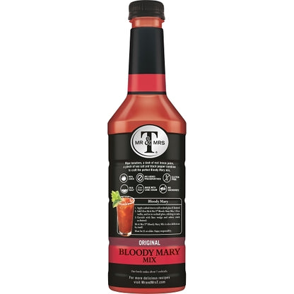 Mr and Mrs Original Bloody Mary cocktail Mixer, 6 x 1 LT Case - DOT product image 5