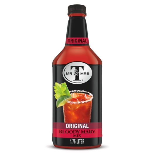 Mr and Mrs Original Bloody Mary cocktail Mixer, 6 x 1.75 LT Case - Beverages