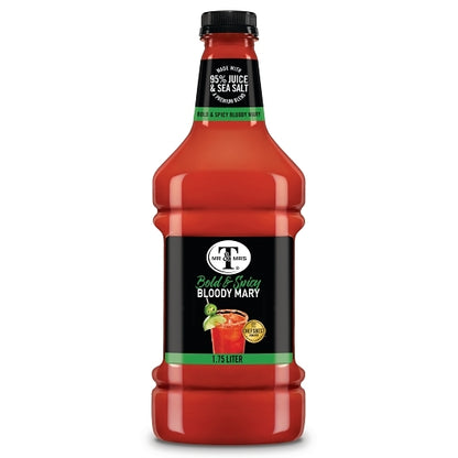 Mott's MMT Bold & Spicy Bloody Mary cocktail Mixer, 6 x 1.75 LT Case - Beverages