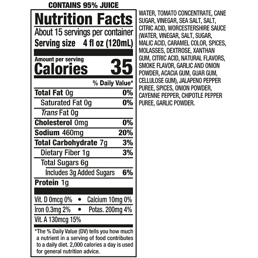 Mott's MMT Bold & Spicy Bloody Mary cocktail Mixer, 6 x 1.75 LT Case - DOT product image 6