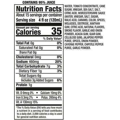 Mott's MMT Bold & Spicy Bloody Mary cocktail Mixer, 6 x 1.75 LT Case - DOT product image 6