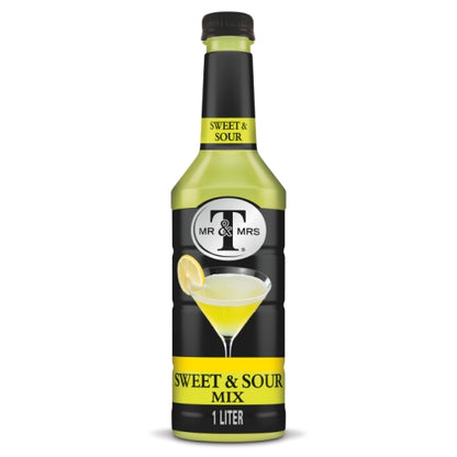 Mr and Mrs Sweet & Sour cocktail Mixer, 6 x 1 LT Case - DOT product image 2
