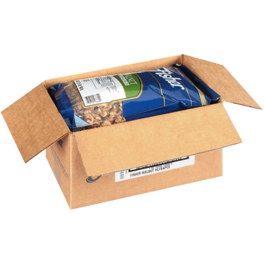 Fisher Walnut Halves And Pieces, 3 x 32 oz Case - Nuts & Seeds