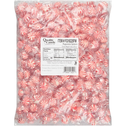 Quality Peppermint Flavored Peppermint Pinwheel, 5 x 5 lb Case - Candy & Confections